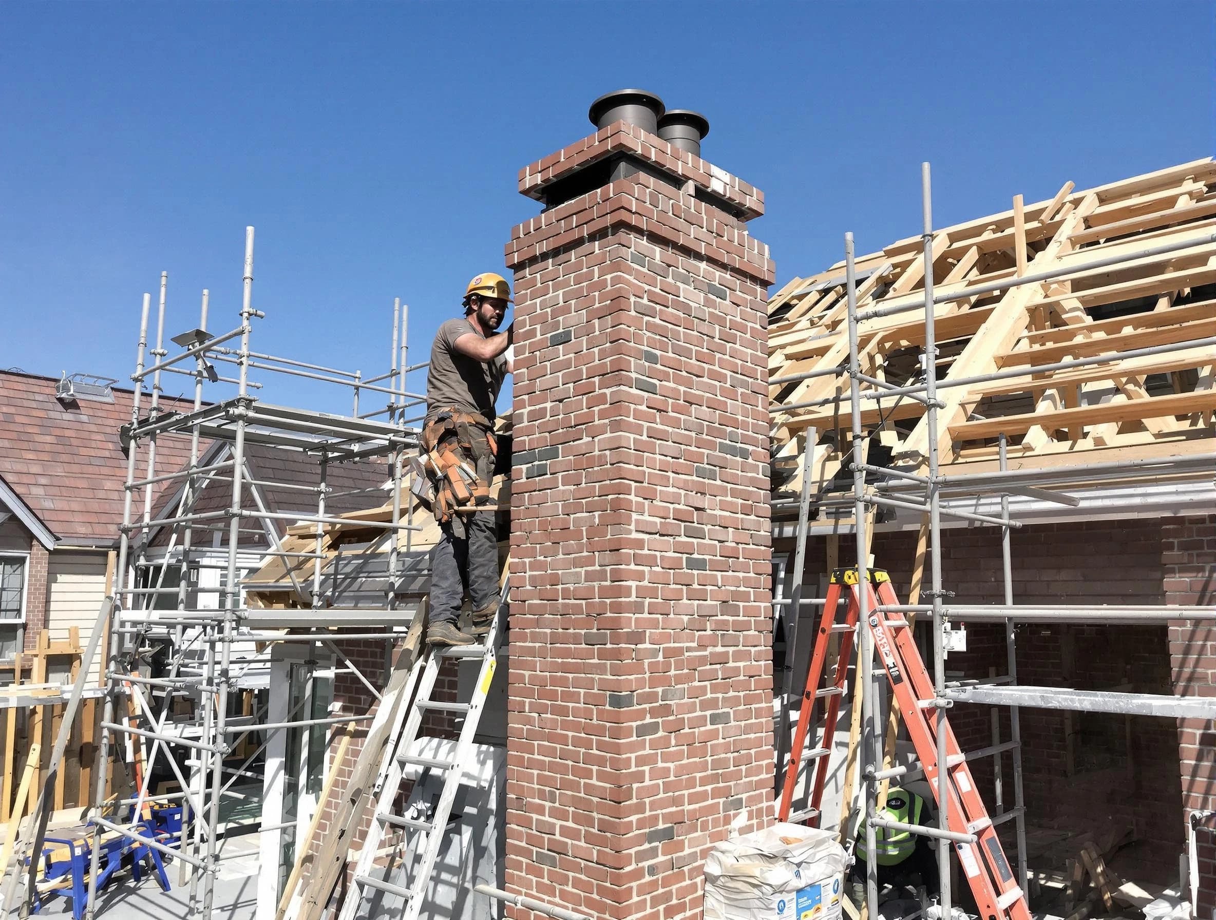 New chimney installation completed by North Huntingdon Chimney Sweep in North Huntingdon, PA