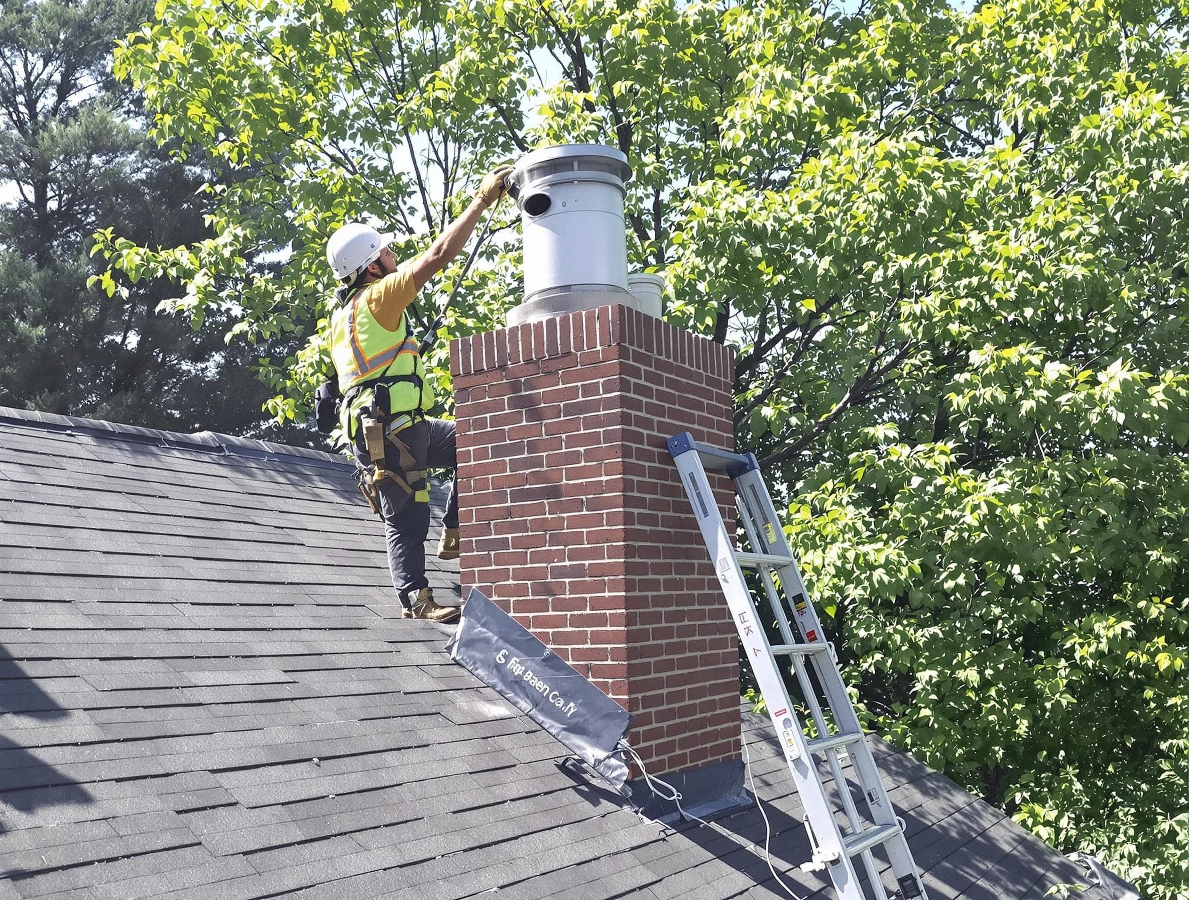 Chimney liner inspection by North Huntingdon Chimney Sweep in North Huntingdon, PA