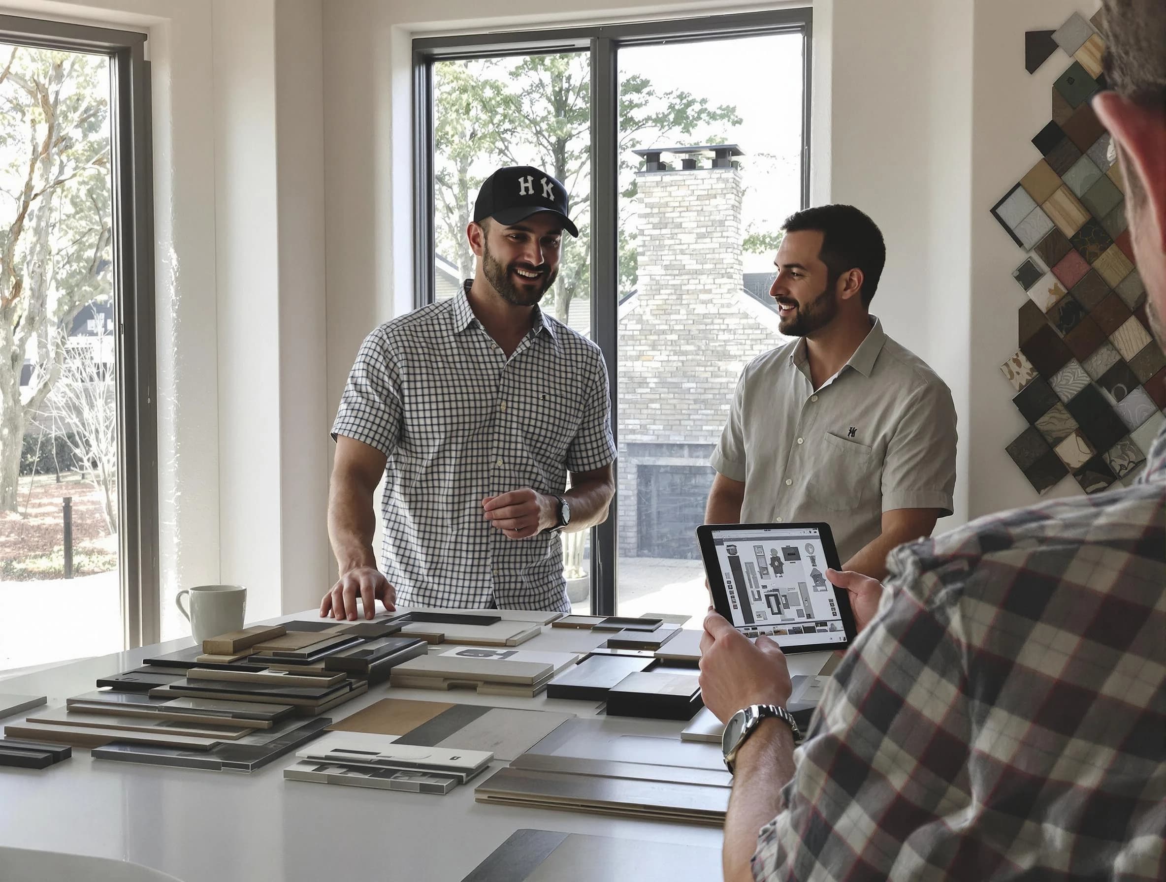 North Huntingdon Chimney Sweep remodeling a chimney and fireplace in North Huntingdon, PA