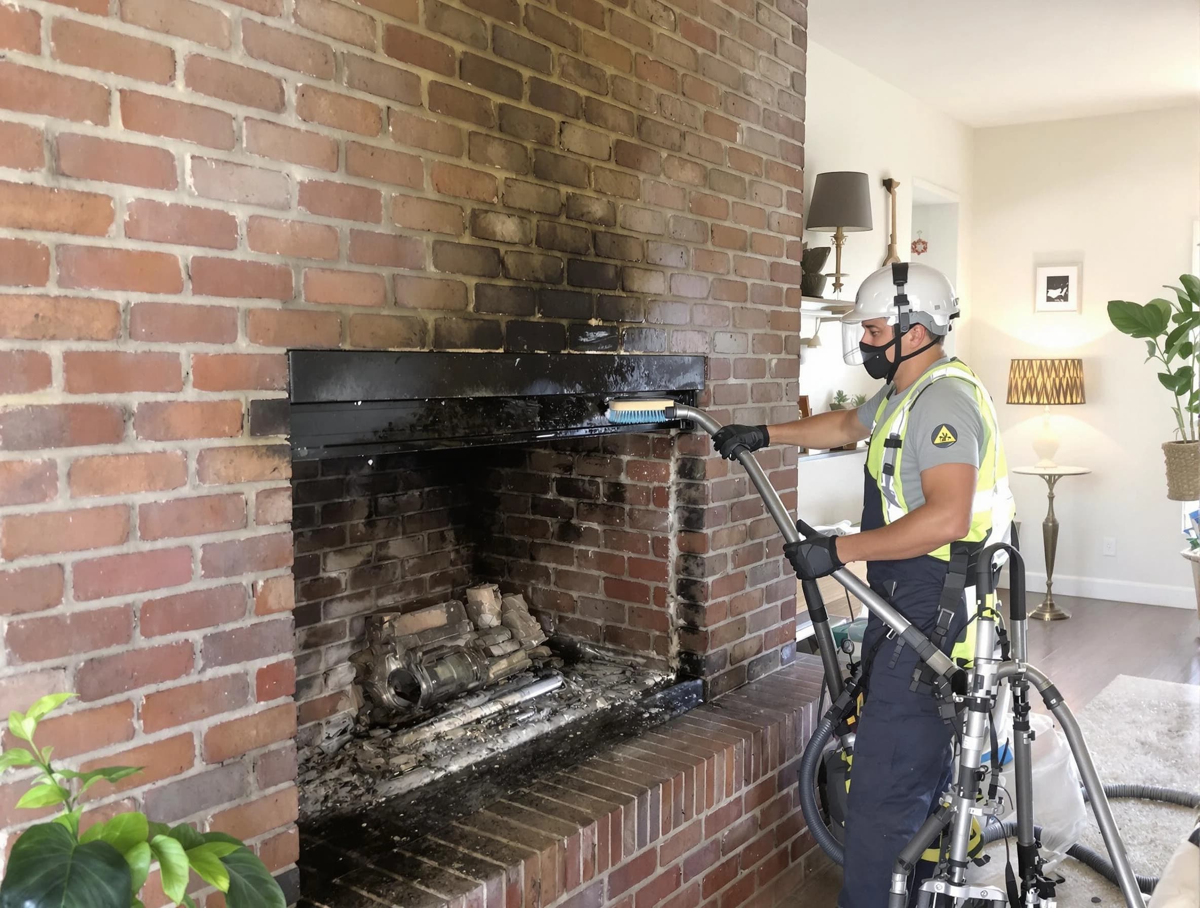 North Huntingdon Chimney Sweep providing fireplace cleaning services in North Huntingdon, PA
