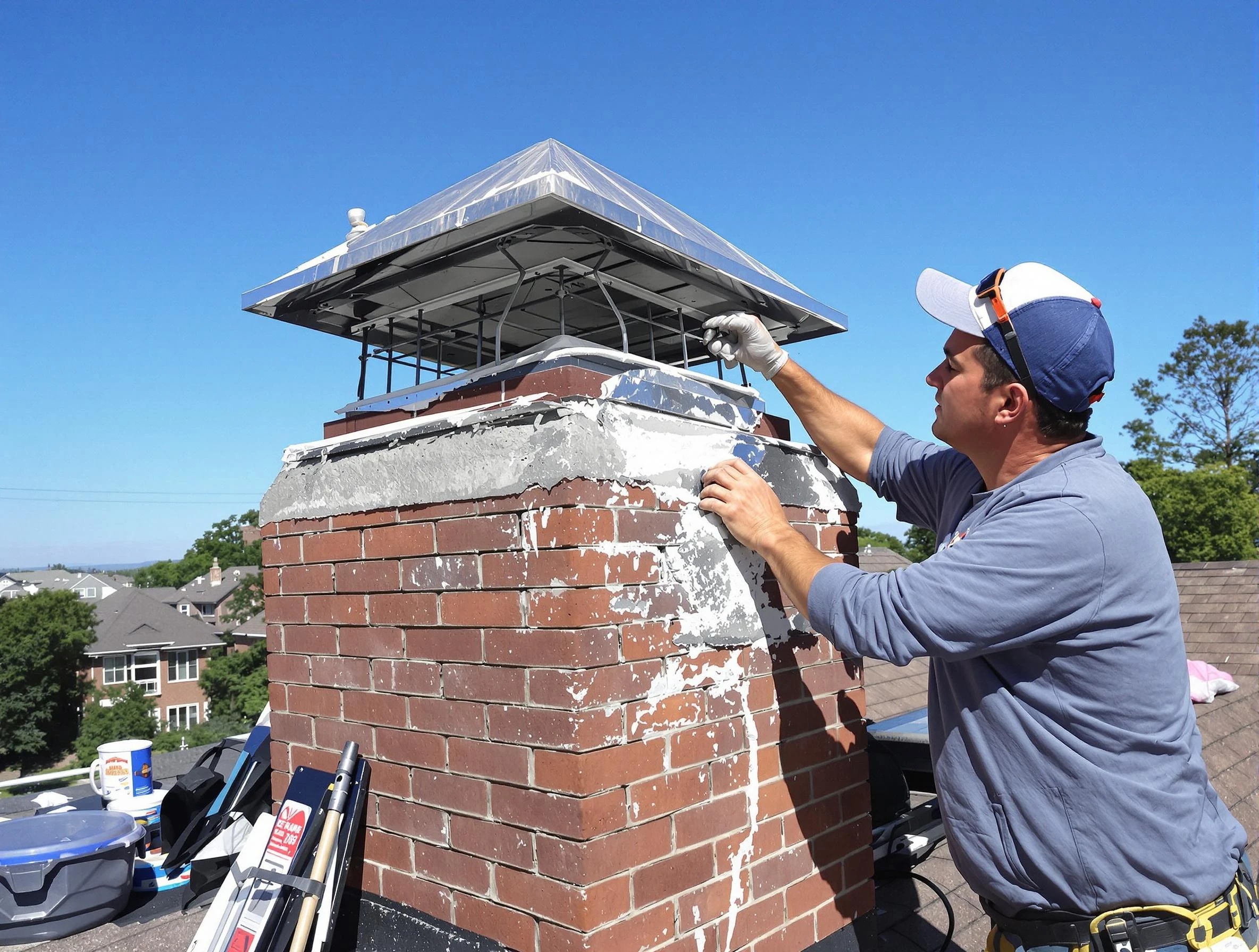 Chimney Crown Services in North Huntingdon