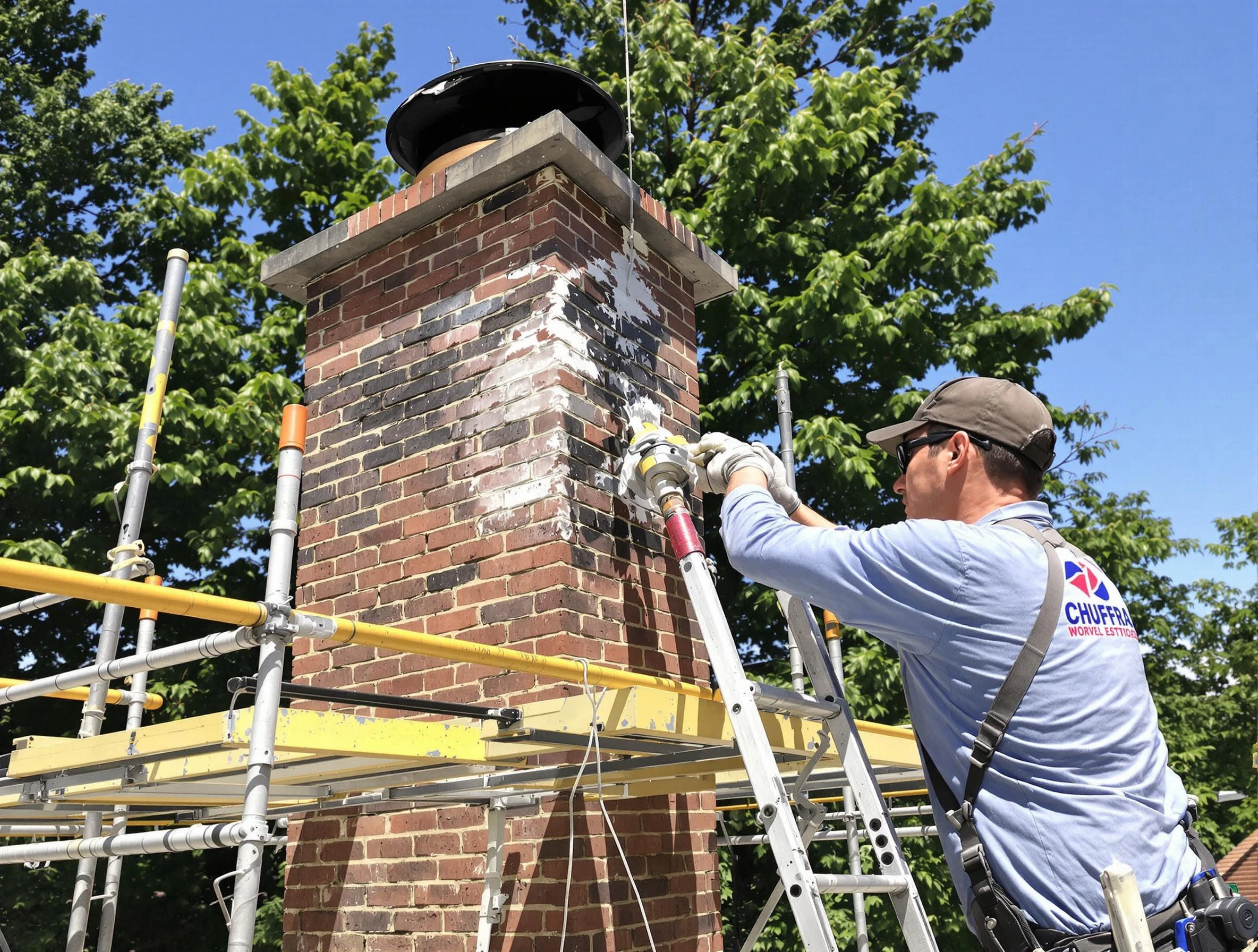 Structural chimney repair by North Huntingdon Chimney Sweep in North Huntingdon, PA